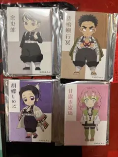 鬼滅の刃　無限城編　劇場物販　デフォルメマグネット　しのぶ 蜜璃 行冥 愈史郎