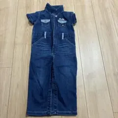 Double B デニム ロンパース カバーオールのサムネイル