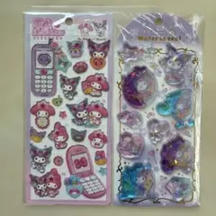 平成はっぴーフォン　ウォーターインシール　クロミ　サンリオ　2枚セット