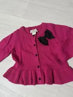 kate spade ピンクカーディガン 92/98cm