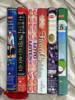 ☆お香セット☆サイババ・ロータス・ココナッツ他