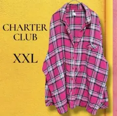 CHARTERCLUB チェックシャツ
