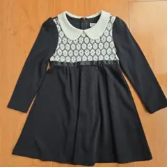 100センチ黒色ドレス、ワンピース入園式卒園式フォーマル