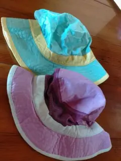 キッズ用帽子2個セット 54cm