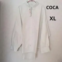COCA ライトグリーン系 XL 長袖シャツのサムネイル