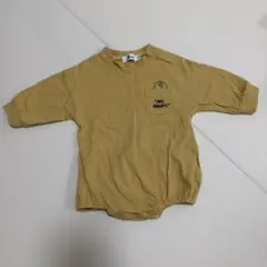 bebe スヌーピー ロンパース 黄色