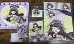 プリパラ まるくじ　黒須あろま　アクリルスタンド　ビジュアルクロス　ミニタオル プリパラ まるくじ 黒須あろま アクリルスタンド ビジュアルクロス