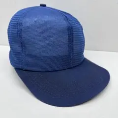 青 メッシュ トラッカーキャップ アメカジ