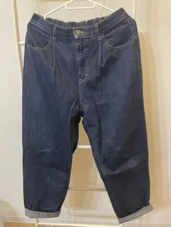 【値下げ】Samansa Mos2 ダークブルー デニムパンツ F