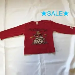 ★値下★HYSTERIC MINIヒステリックミニ ミニちゃん長袖Tシャツ 90