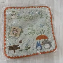 未開封　トトロ刺繍タオル 25cm ハンカチ