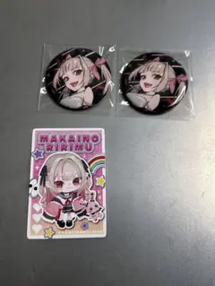 にじさんじ 魔界ノりりむ げまじょお泊り会 缶バッジセット - メルカリ