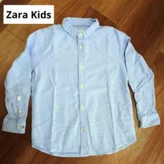 Zara Kids 長袖シャツ 8サイズ(128センチ) ライトブルー