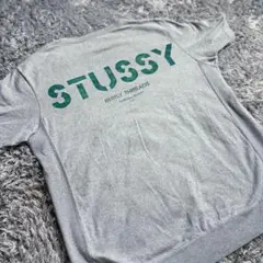 STUSSY★BURLY THREADS Tシャツ 厚手　グラフィックプリントのサムネイル