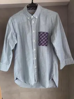 （メンズ）ユナイテッドアローズ　七分袖シャツ