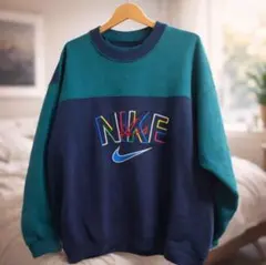 15.【NIKE】 刺繍ロゴ スウェット　古着　レディース　F ヴィンテージ