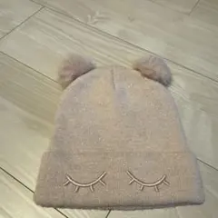 H&M ポンポン付きニット帽
