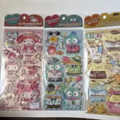 My Melody 立体シール 3パックセット　正規品