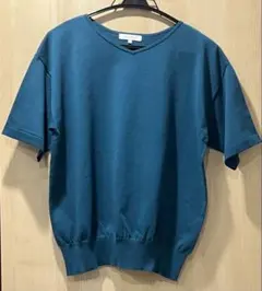 【新品未使用】GLOBAL WORK サラサラVネックプルオーバー　M