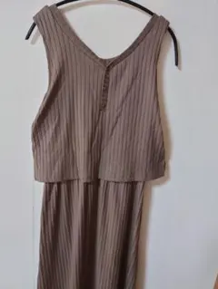 ノースリーブロングワンピース　トランテアン　リゼクシー　ジーユー　ユニクロ