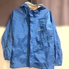 mont-bell レインウェア サイズ140 青