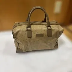 LANCEL 小型ボストンバック　ランセル　昭和レトロ