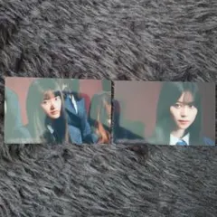 櫻坂46 unhappy birthday構文 クリアカード 山﨑天 山下瞳月