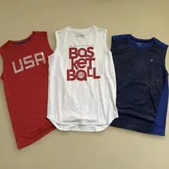 キッズLサイズ　タンクトップ 3点セット　バスケ