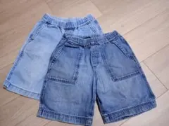 UNIQLO ハーフパンツ 120cm 2色セット