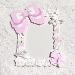 ハンドメイド　デコケース　トレカケース　ホイップデコ　B8サイズ　①