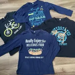 ロンT 120サイズ4枚セット