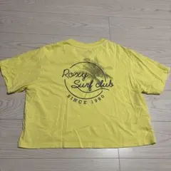 Roxy surf Club イエロー クロップド　Tシャツ