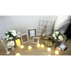 ウェディング装飾セット ホワイト ゴールド