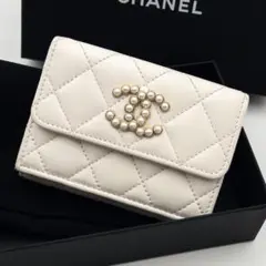 2025年最新】CHANEL カラー：ホワイト系 三つ折り財布の人気