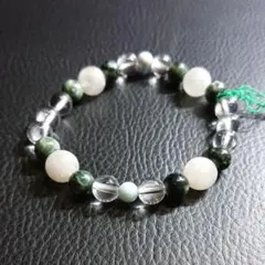 セラフィナイト ラリマー パワーストーン ブレスレット