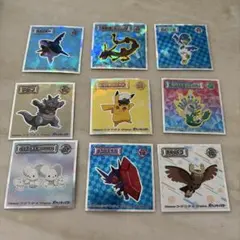ポケモン ステッカー シール 9枚セットのサムネイル