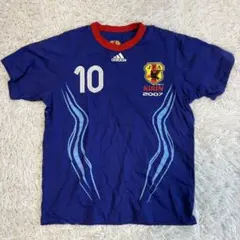 adidas サッカー日本代表 2007年モデル 背番号10 티셔츠