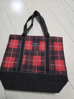 L.L.Beanエルエルビーン　トートバッグ　チェック柄