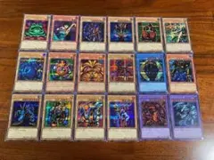 遊戯王 決闘者伝説　シークレットレア　コンプリート18種セット