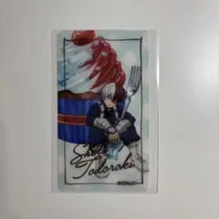 ヒロアカ 轟焦凍 オープンスクール クリアカード カップケーキ