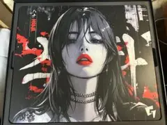 GLSSWRKS Hana ガラスマウスパッド490 × 420 mm