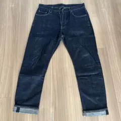 メンズ デニムパンツ インディゴ グリーンレーベル