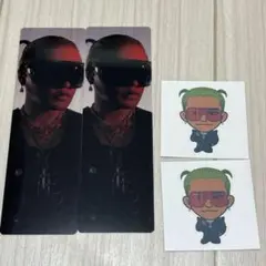 三代目 ELLY クリアしおり タトゥーシールセット