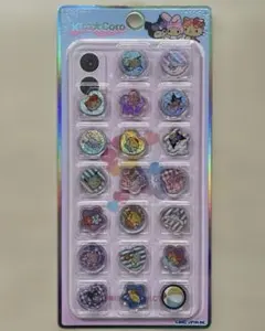 おはじきシール　キラコロ　サンリオ　日焼けキティ　クロミ　マイメロ