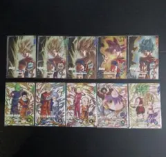 ドラゴンボールスーパーダイバーズ SDV9弾 PUR,GPURコンプ 10種