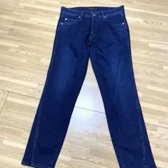 新品✨DAMAコレクション裾スリットジーンズＬサイズのサムネイル