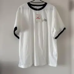【新品】しまむら　辻希美Ange Charme 半袖Tシャツ ホワイト Lのサムネイル