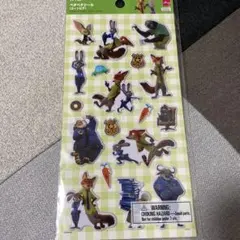 ズートピア　ペタペタシール