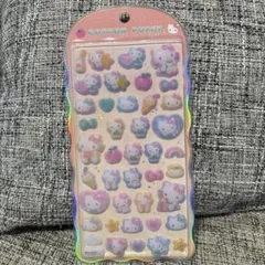 ハローキティ コットンパフィーシール サンリオ　正規品