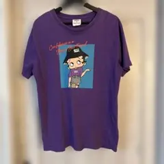 黒*豹様 ベティ・ブープ グラフィックTシャツ 紫